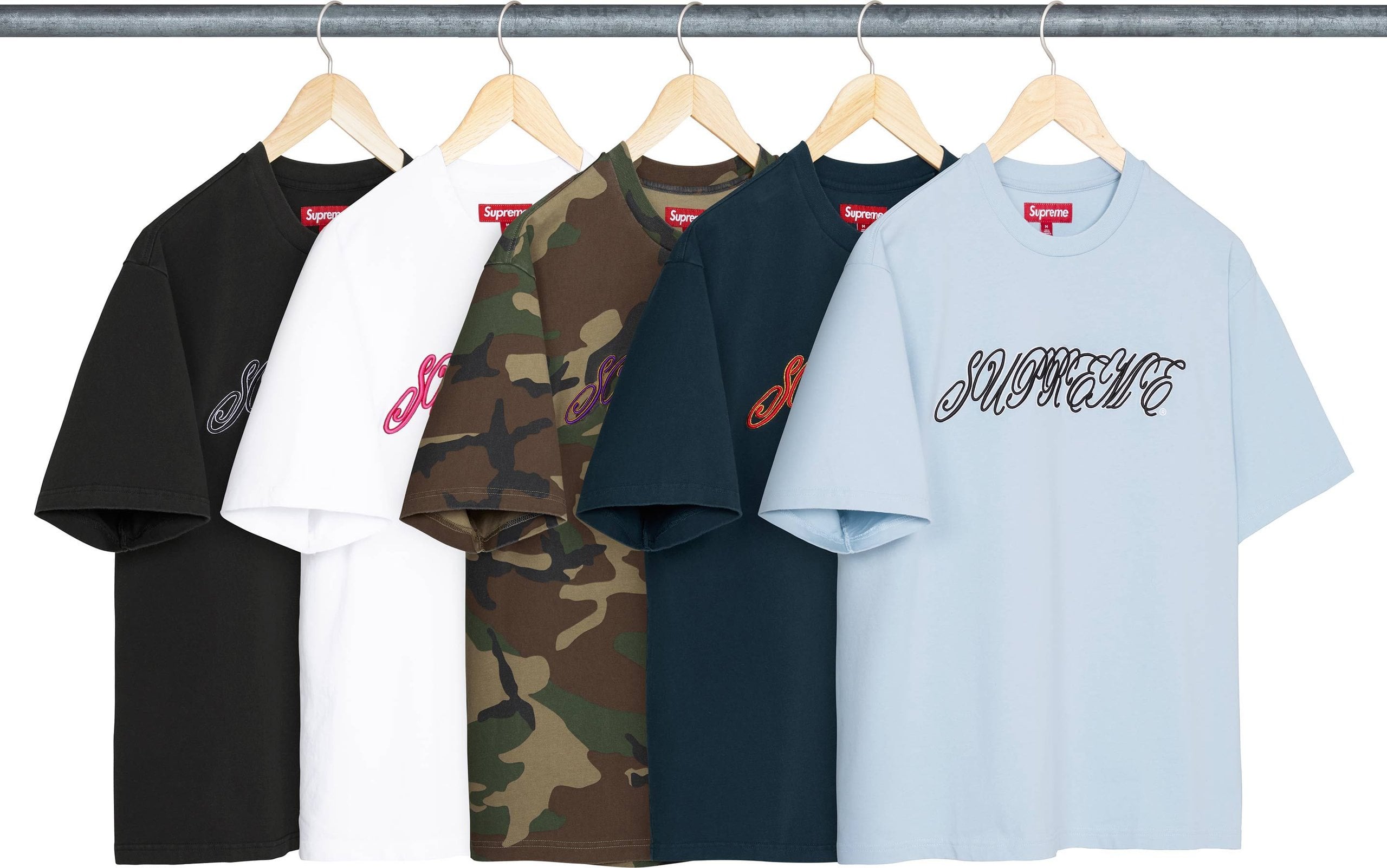 Raised Script S/S Top